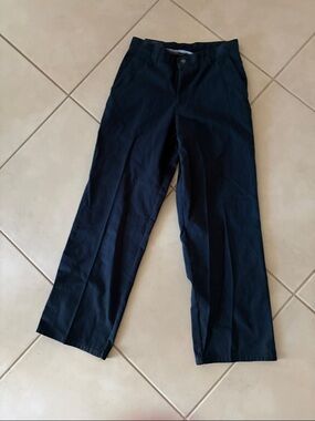 NWT chaps $34  boys sz 16 blue pants uniform 815